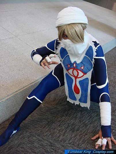 sheik from zelda costume