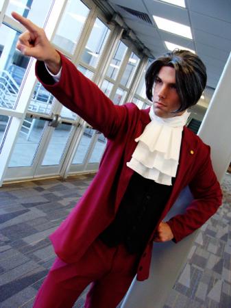 Miles Edgeworth from Phoenix Wright: Ace Attorney (Worn by Flexei)