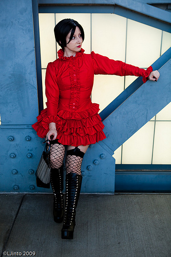 Get the Look: Nana Osaki's Frilly Red Dress