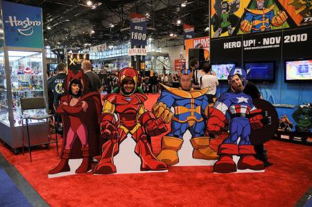 Iron Man from Marvel Comics worn by Mario Bueno