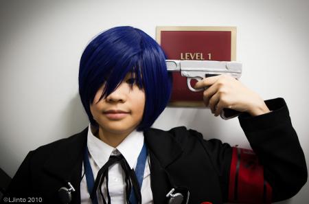 Main Character from Persona 3 worn by Gwiffen