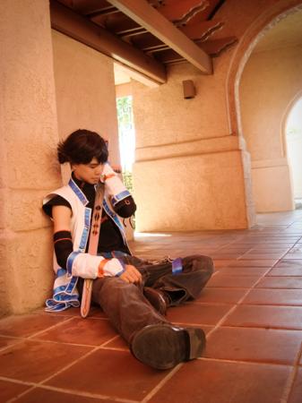 Layfon Wolfstein Alseif from Chrome Shelled Regios worn by Kei Tsubasa