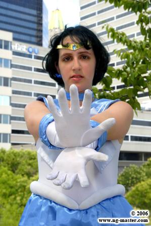 Sailor Mercury from Sailor Moon worn by Lady Terentia