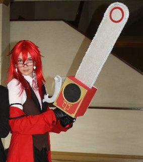 Grell Sutcliff from Black Butler worn by Toiea