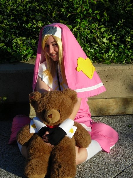 Guilty Gear -Strive-Bridget Pink Edition Cosplay Costume