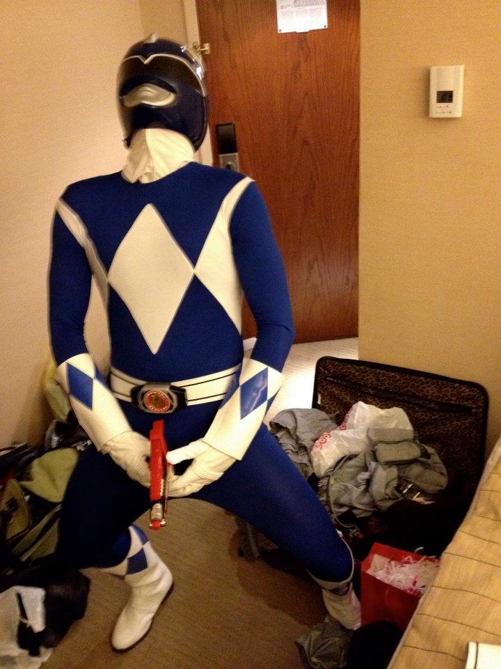 Photo of xProfAwesome cosplaying Blue Ranger (Mighty Morphin' Power Ra...
