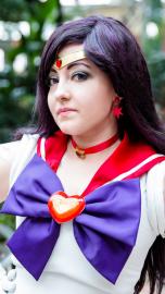 Super Sailor Mars from Sailor Moon Super S worn by Chiara Scuro