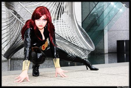 Black Widow from Marvel Comics worn by Chiara Scuro