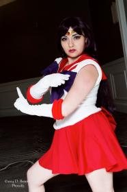 Sailor Mars from Sailor Moon worn by Chiara Scuro