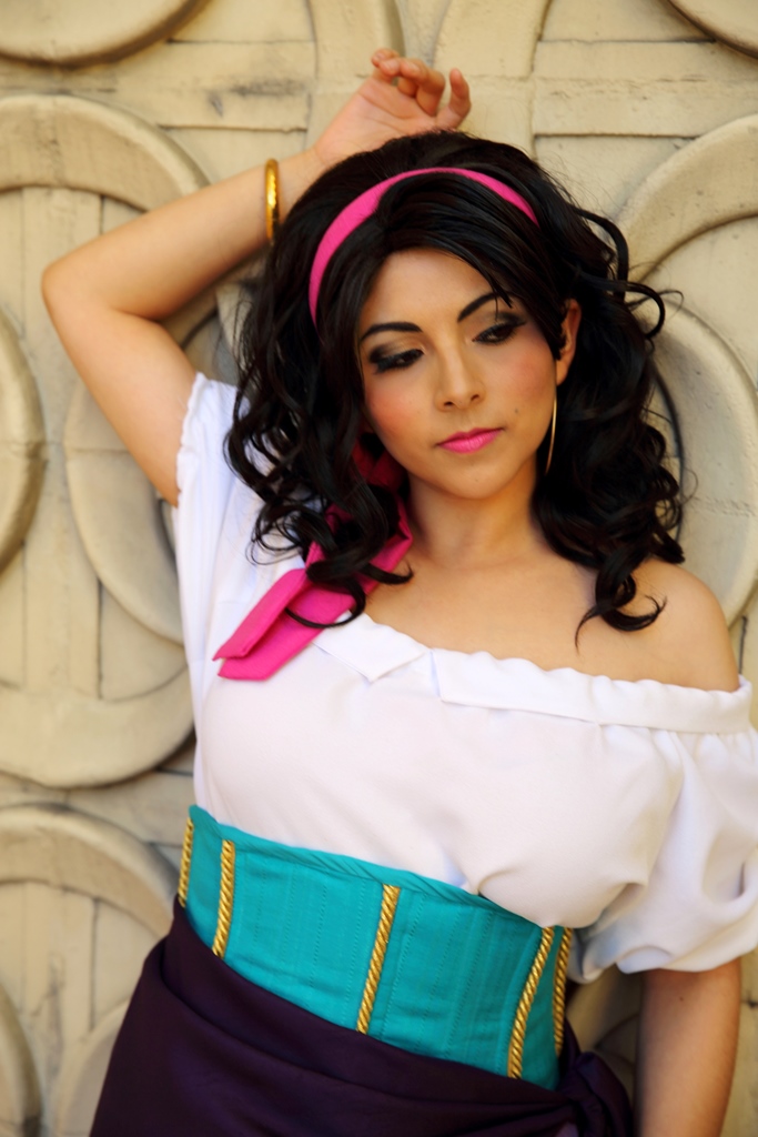 Esmeralda Corset Belt Costume Disney Cosplay Gypsy Halloween