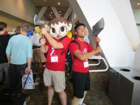 Villager from Super Smash Bros. worn by RJ Para