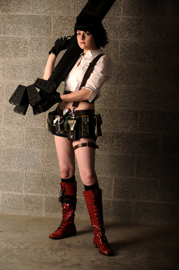 Devil May Cry3 Lady Cosplay Costume