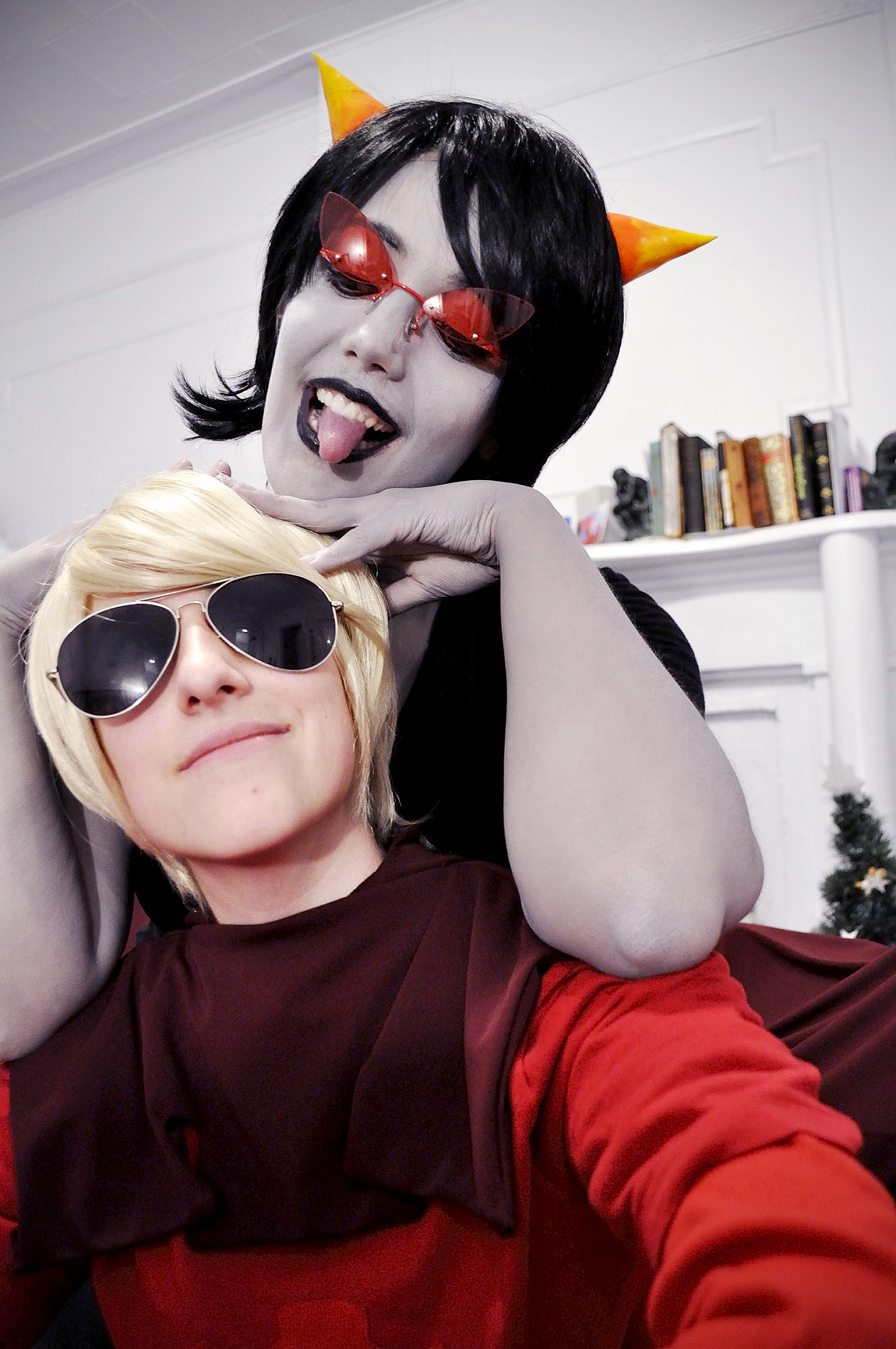 Photo of VintageAerith cosplaying Terezi Pyrope (MS Paint Adventures / Home...