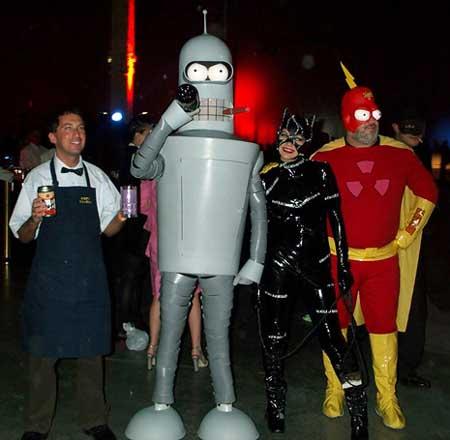 Bender from Futurama worn by Cris K