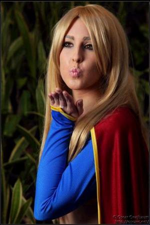 Supergirl from Supergirl worn by Miss Nintendo