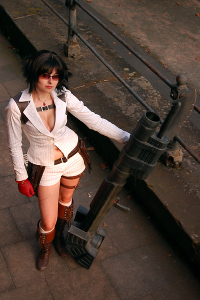 Devil May Cry3 Lady Cosplay Costume