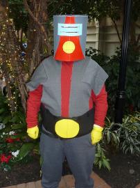 Moltar from Space Ghost worn by Bearpigman