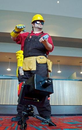 Engineer from Team Fortress 2 worn by Bearpigman