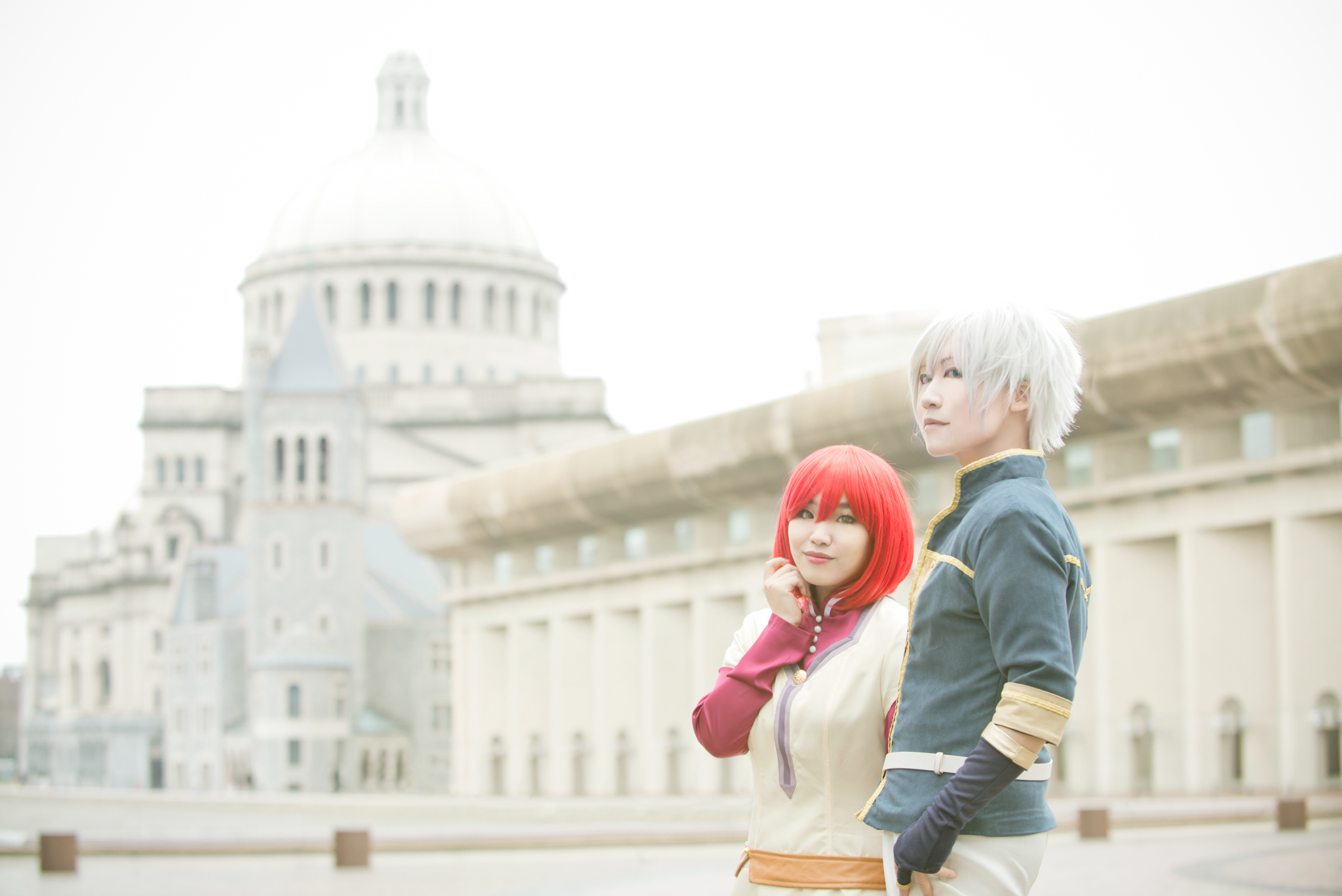 Photo of Lunatique cosplaying Shirayuki (Snow White with the Red Hair) .