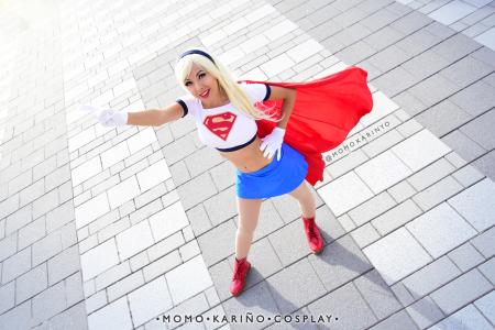 Supergirl from Superman worn by Momo Karinyo
