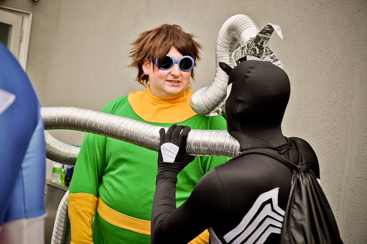 Spider-Man & Doctor Octopus  Marvel cosplay, Male cosplay, Cosplay  characters