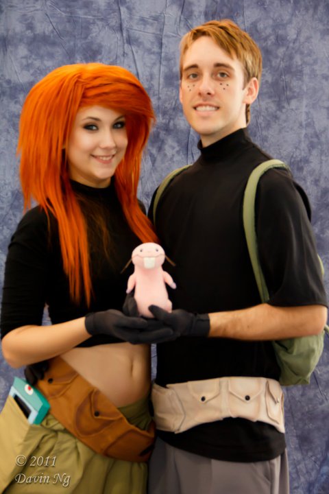 Photo of Abra cosplaying Kim Possible (Kim Possible) .