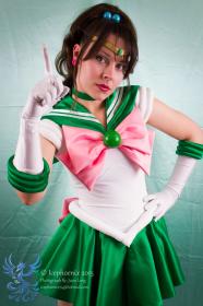 Sailor Jupiter from Sailor Moon worn by Ammie