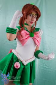 Sailor Jupiter from Sailor Moon Crystal worn by Ammie