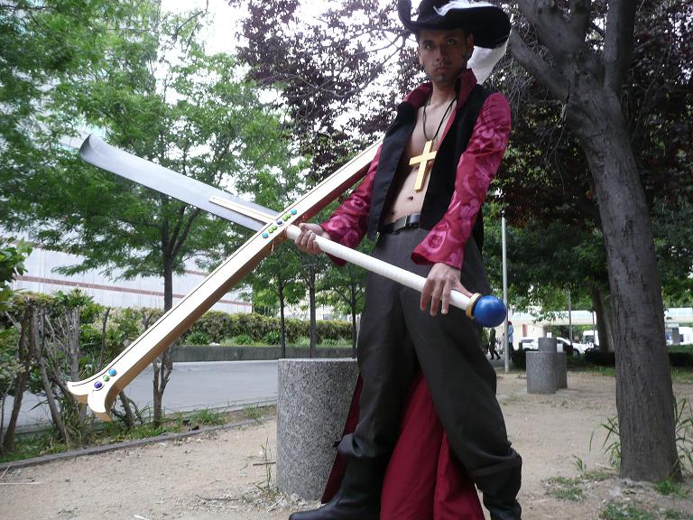 My Hawkeye Mihawk cosplay : r/OnePiece