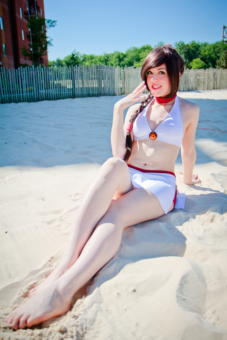Photo of Sirene cosplaying Ty Lee (Avatar: The Last Airbender) .