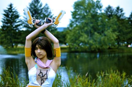 Yuna from Final Fantasy X-2 worn by Mei Hoshi