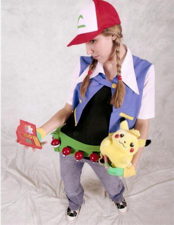 Ash Ketchum / Satoshi from Pokemon worn by Cassie