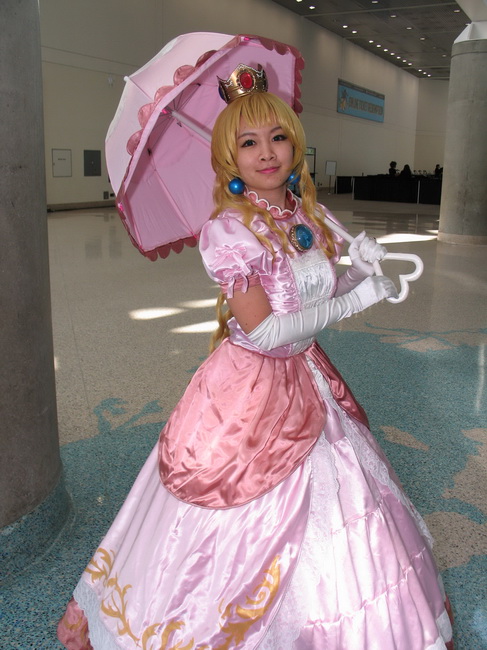 Ultimate Princess Peach Dress Ball Gown Cosplay Costume C018 Details about   Super Smash Bros