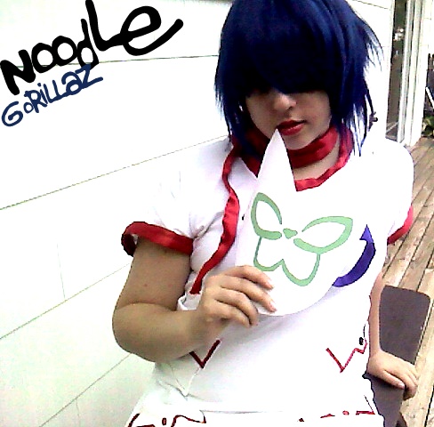 Noodle (Gorillaz, The) cosplayed by NoodleLuv.