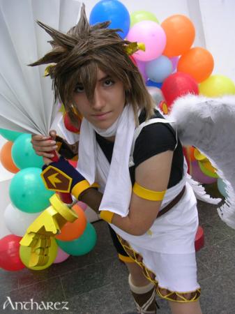 Pit from Kid Icarus worn by Hillasaur