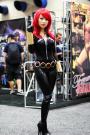 Black Widow from Marvel Comics worn by Vampy