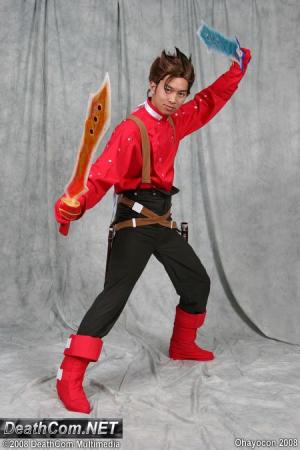 Lloyd Irving from Tales of Symphonia (Worn by CarefreeCaptain)
