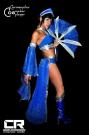 Kitana from Mortal Kombat worn by Carmenpilar Best