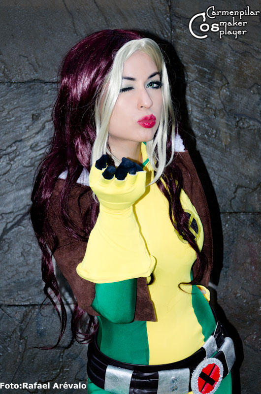 Photo of Carmenpilar Best cosplaying Rogue (X-Men) .