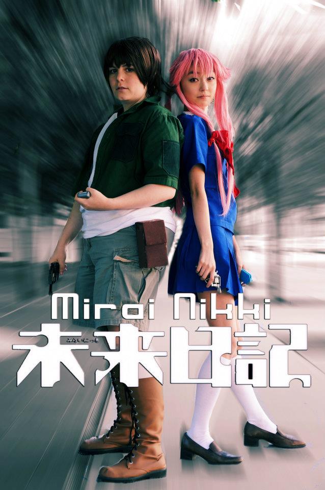 Mirai Nikki Future Diary Amano Yukiteru Cosplay Costume - A Edition