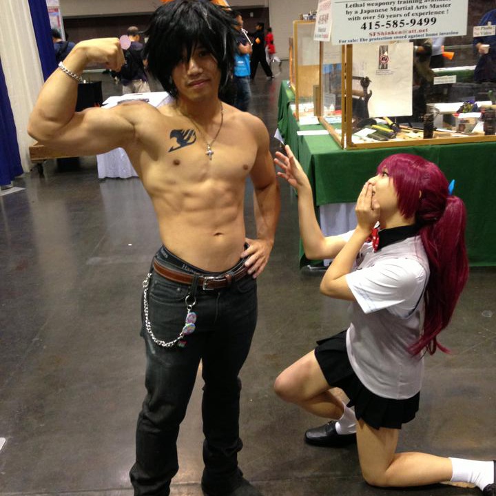 Fairy Tail Gray Fullbuster Cosplay.