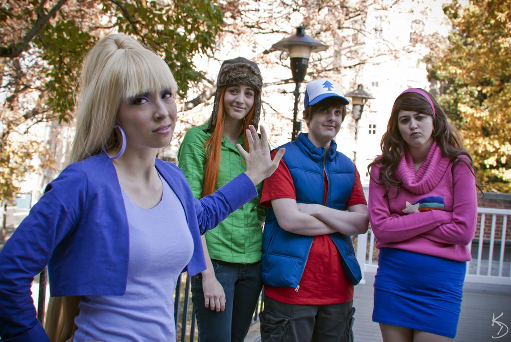 Photo of Thia cosplaying Pacifica Northwest (Gravity Falls) .