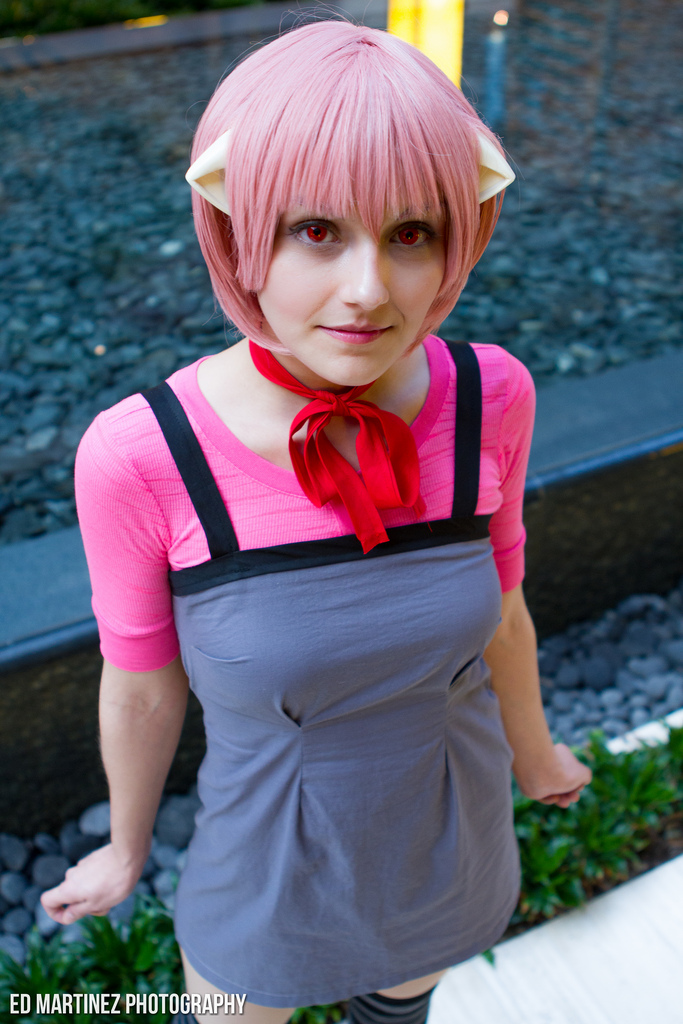 lucy from elfen lied cosplay
