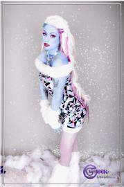 Abbey Bominable from Monster High worn by Kearstin