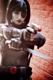 Domino from Marvel Comics worn by kris lee