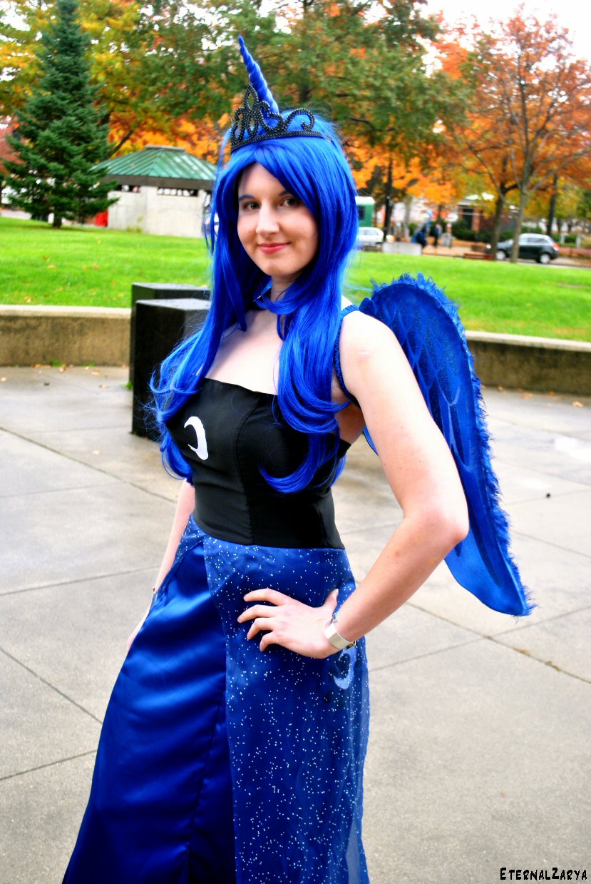 It was so easy to put together! my little pony princess luna costume I gues...