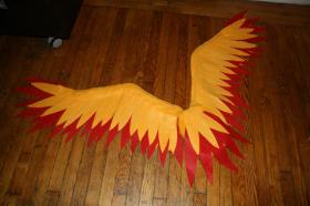 Moltres from Pokemon worn by KO Cosplay