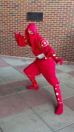 Red Ranger from Mighty Morphin' Power Rangers worn by sammysimplicity