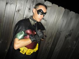 Robin from Batman: Arkham City worn by sammysimplicity