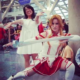 Asuna from Sword Art Online worn by Bunny Rogers
